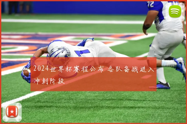 2024世界杯赛程公布 各队备战进入冲刺阶段